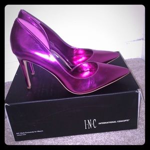 Metallic Fuchsia INC stilettos NIB